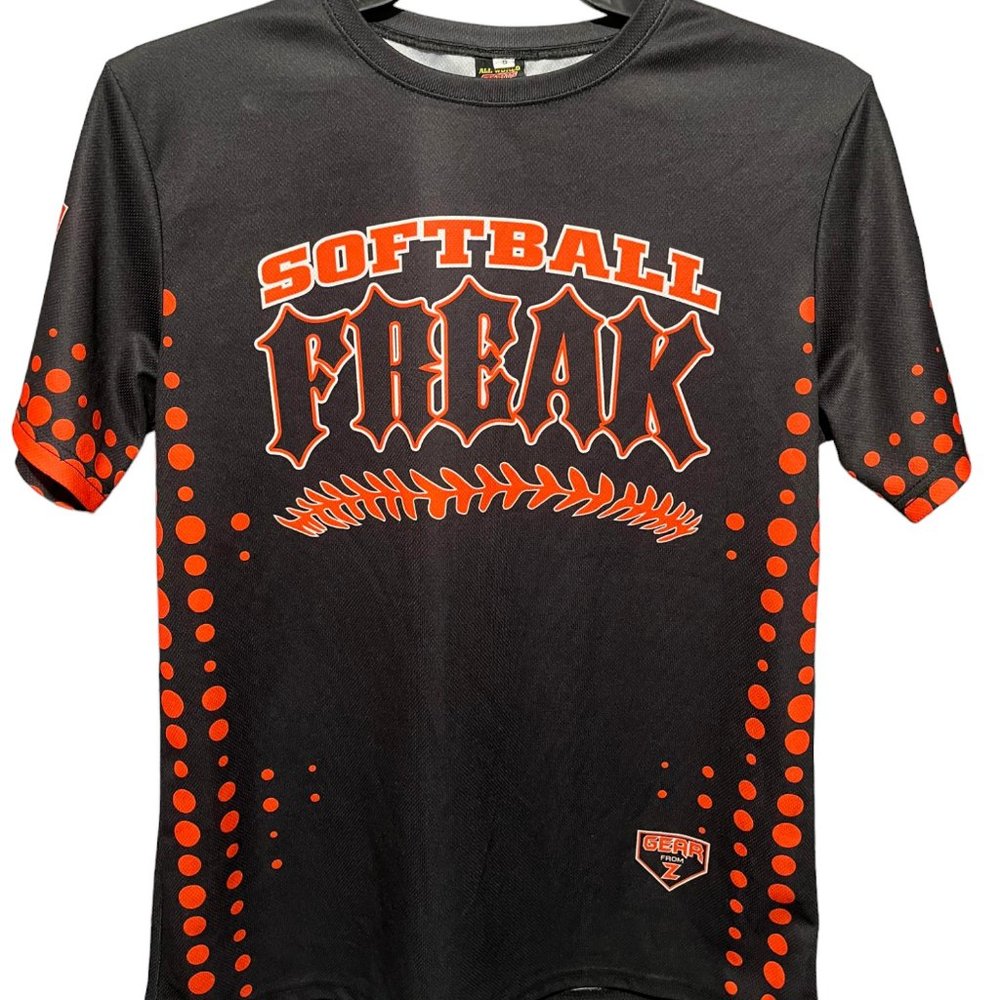 Softball Freak Jersey Shirt Mens Small
